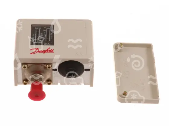 presostat DANFOSS vysokotlaký, KP5, 8,0- 32,0 , man., diference 3,0  fix., SPDT, šroub. 1/4